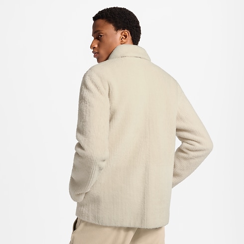 Shearling Workwear Overshirt in Men's Ready to Wear All Ready-To-Wear collections by Louis Vuitton (Product zoom)
