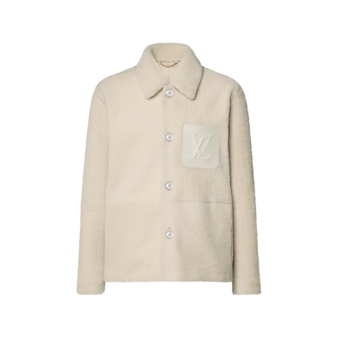Shearling Workwear Overshirt in Men's Ready to Wear All Ready-To-Wear collections by Louis Vuitton (Product zoom)