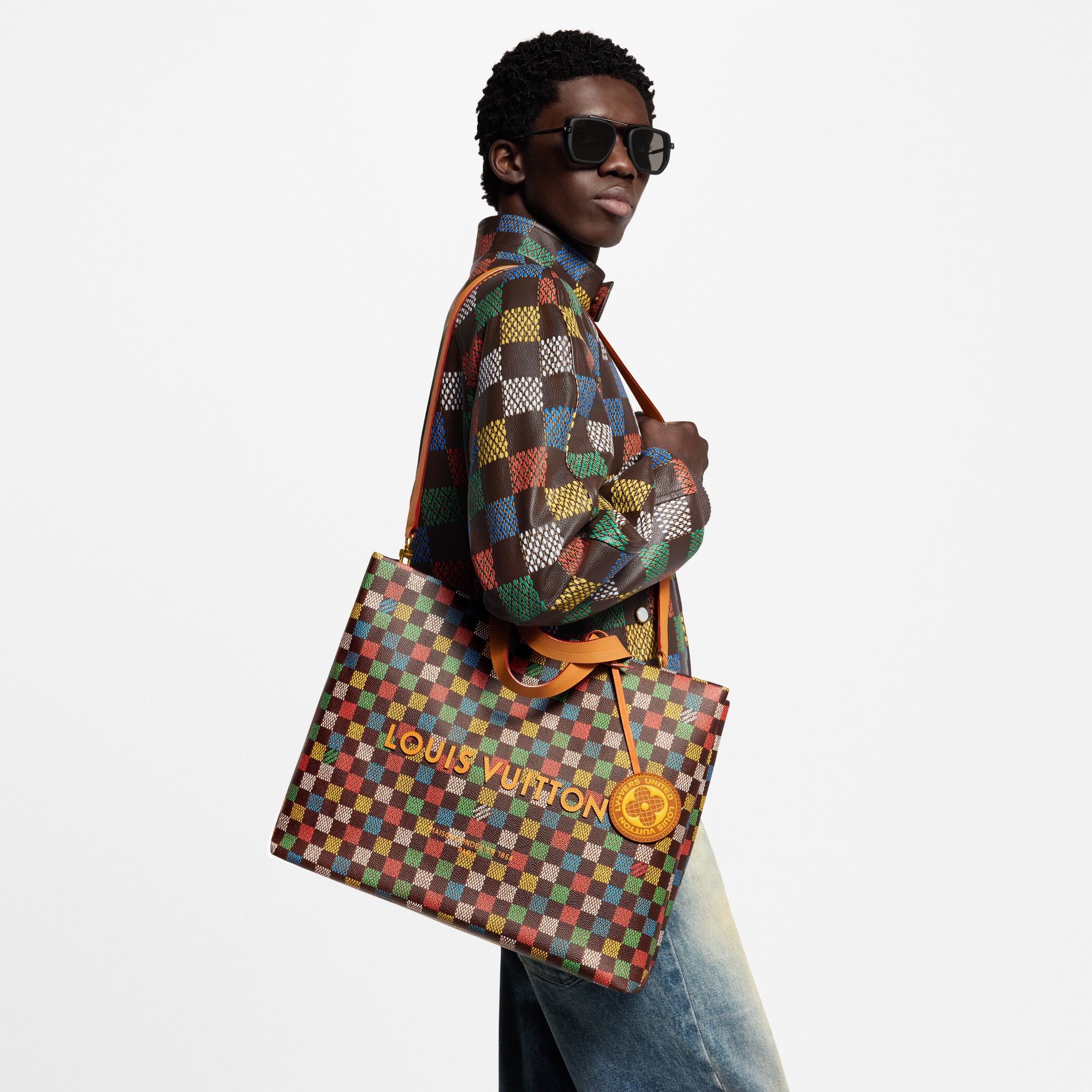 Shopper Tote MM Damier Ebene Canvas in Bags and Small Leather Goods