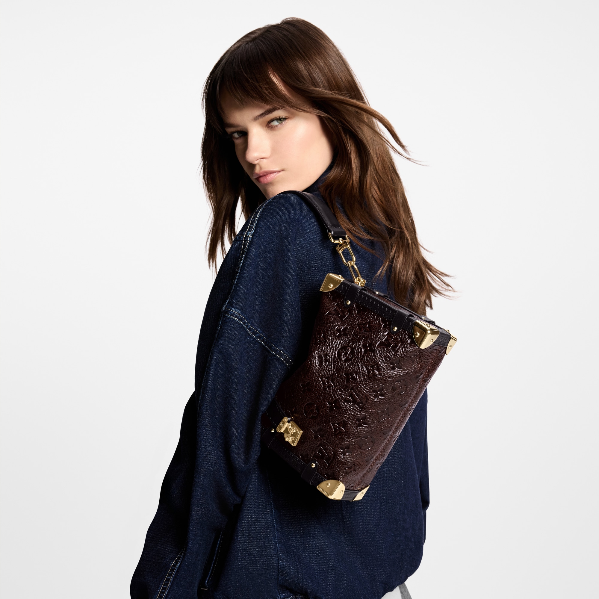 Side Trunk MM Fashion Leather in Bags and Small Leather Goods