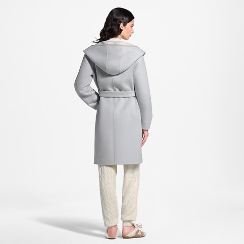 Signature Hooded Wrap Coat in Women's Ready to Wear Coats and Jackets collections by Louis Vuitton (Product zoom)