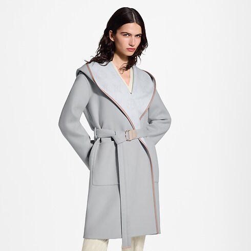 Signature Hooded Wrap Coat in Women's Ready to Wear Coats and Jackets collections by Louis Vuitton (Product zoom)