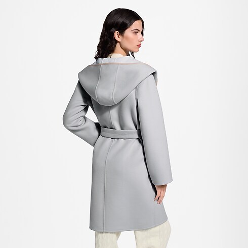 Signature Hooded Wrap Coat in Women's Ready to Wear Coats and Jackets collections by Louis Vuitton (Product zoom)