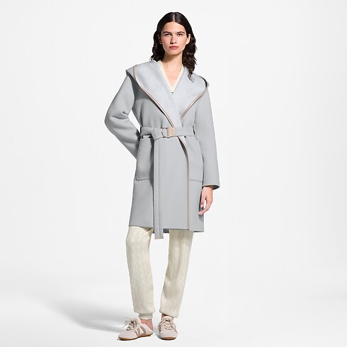 Signature Hooded Wrap Coat in Women's Ready to Wear Coats and Jackets collections by Louis Vuitton (Product zoom)
