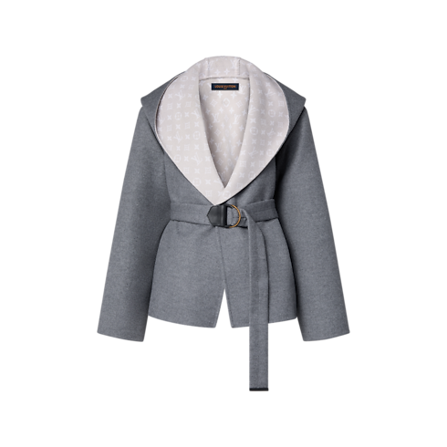 Signature Short Hooded Wrap Coat
in Women's Ready to Wear Coats and Jackets collections by Louis Vuitton (Product zoom)