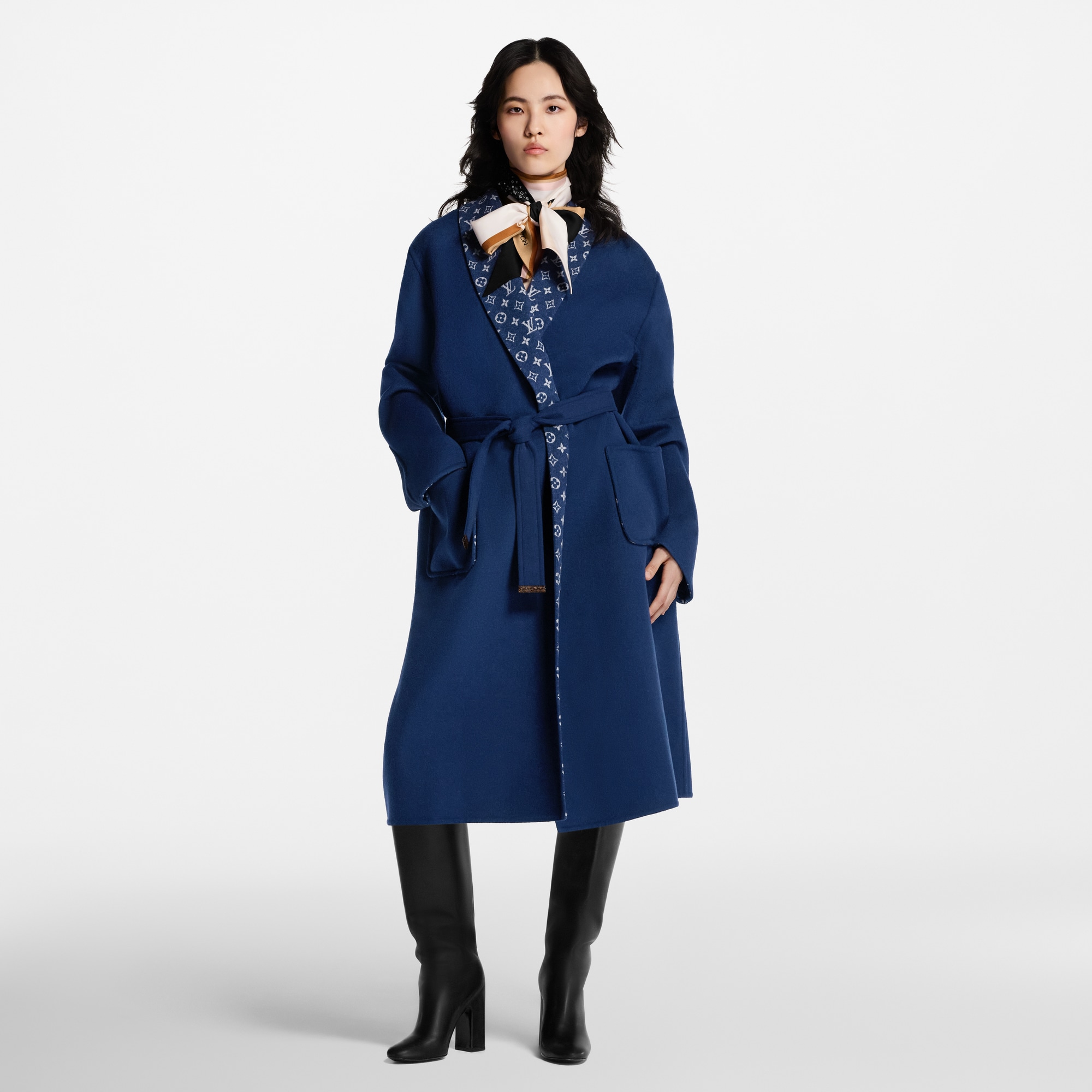 Signature Wrap Coat  in Women