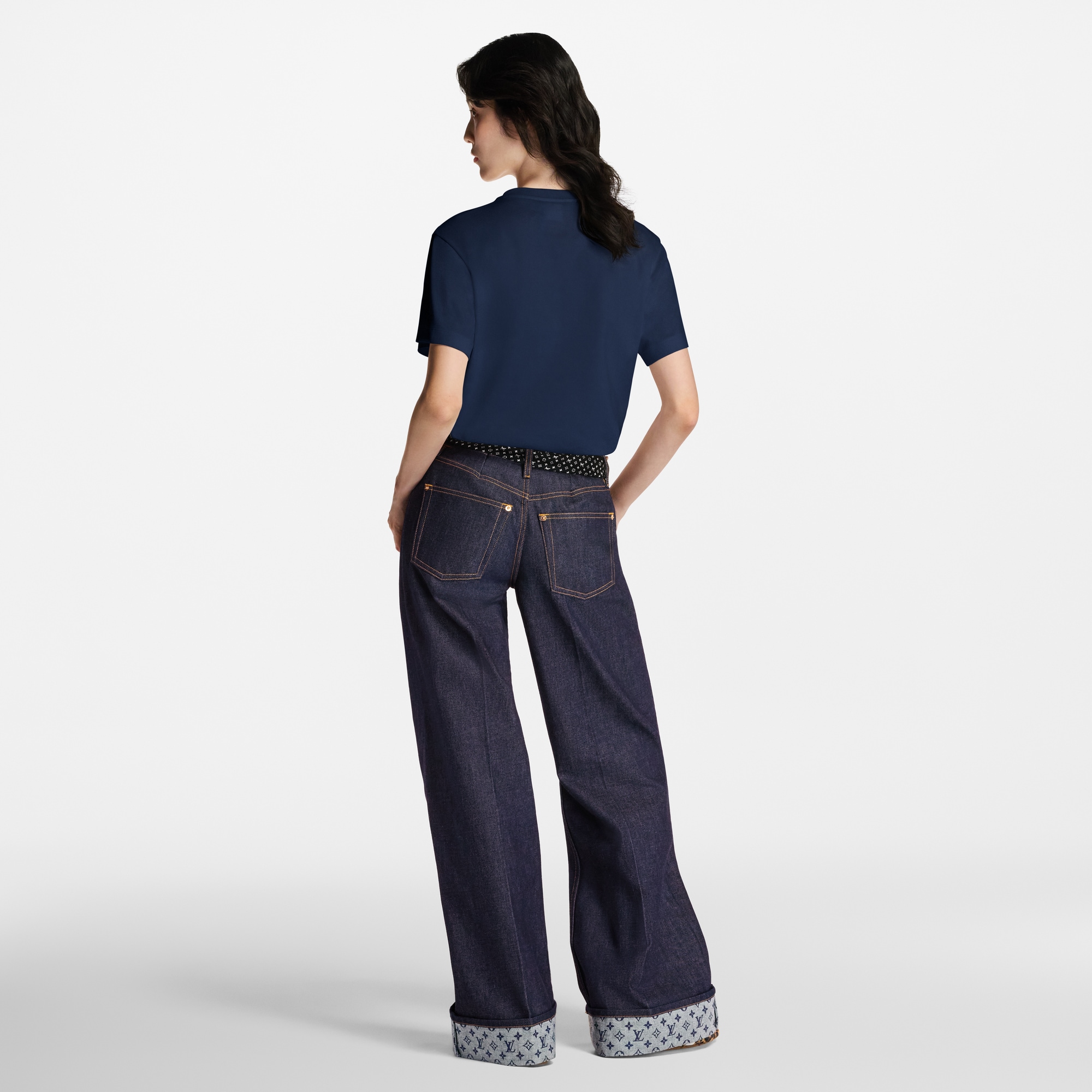 Signature Zipper Detail T-Shirt  in Women