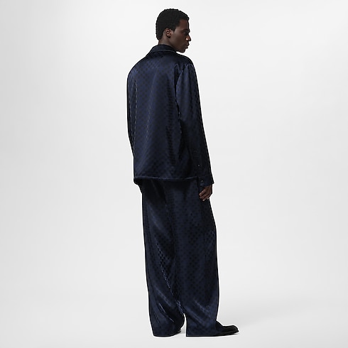 Silk Blend Evening Pyjama Pants in Men's Ready to Wear Pants collections by Louis Vuitton (Product zoom)