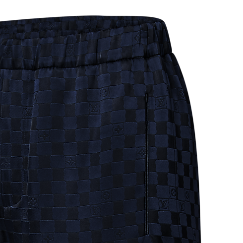 Silk Blend Evening Pyjama Pants in Men's Ready to Wear Pants collections by Louis Vuitton (Product zoom)