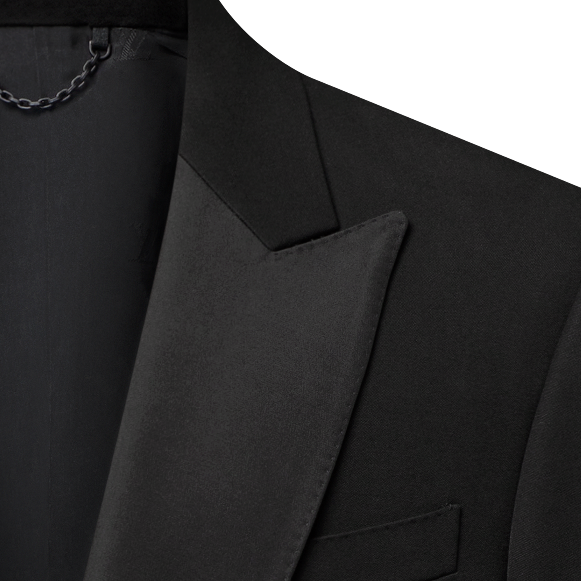 Single-Breasted Tuxedo Jacket   in Men