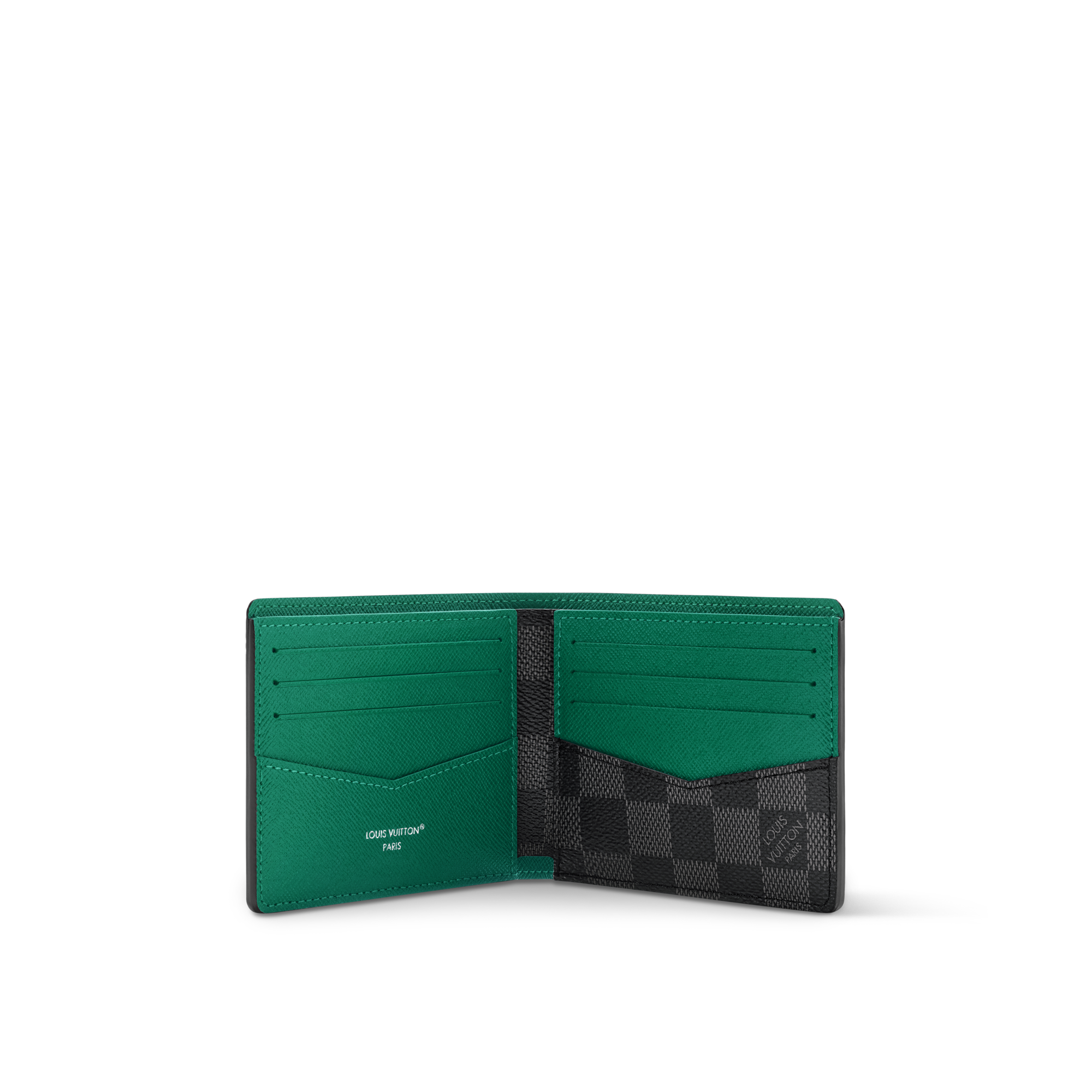 محفظة Slender Damier Graphite قماش in الحقائب والمنتجات الجلدية الصغيرة