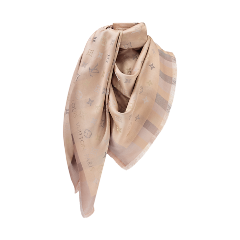 So Shine Monogram Shawl S00 in Women's Accessories Shawls and Stoles collections by Louis Vuitton (Product zoom)