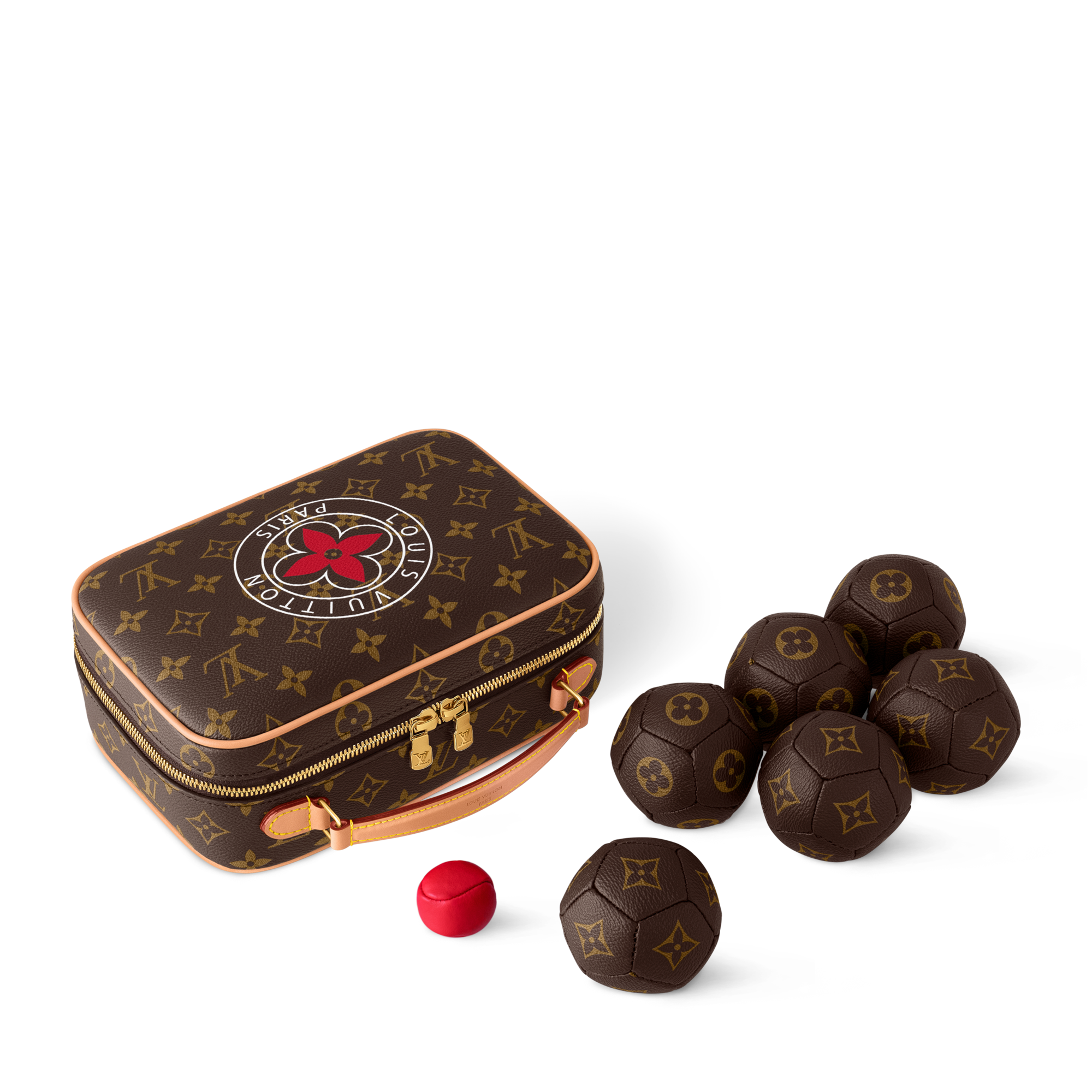 مجموعة لعبة الكرة الحديدية بيتانك Monogram in الصناديق، السفر والمنزل