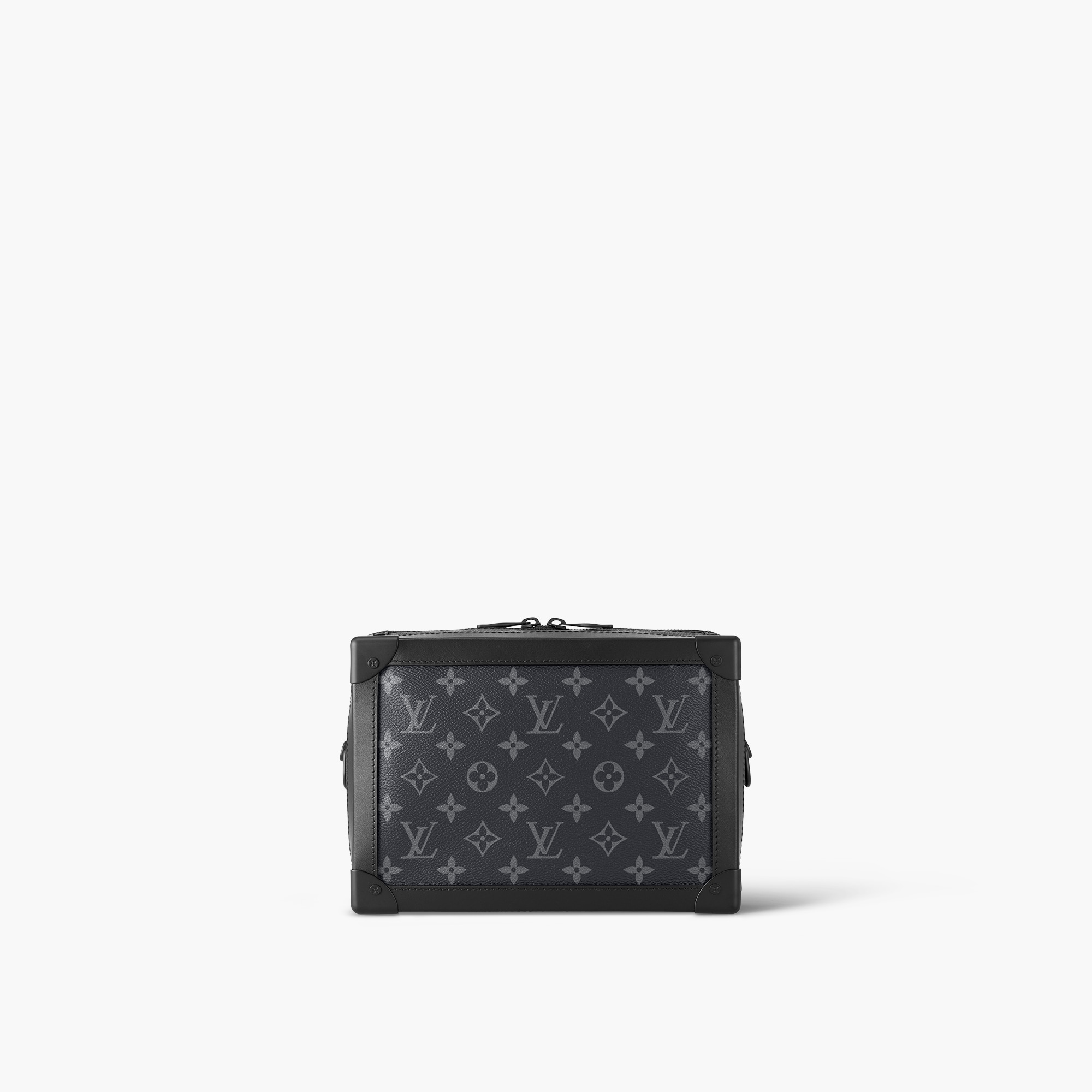Trunk Bag Luxury Man Purse Louis Vuitton Black Taurillon Monogram