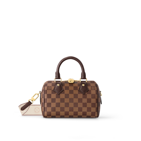 حقيبة Speedy Bandoulière 20 Damier Ebene in الحقائب والمنتجات الجلدية الصغيرة's للنساء LV Icons collections by Louis Vuitton (تكبير صورة المنتج)