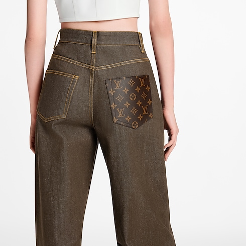 Speedy Patch Jeans in Women's Ready to Wear Pants collections by Louis Vuitton (Product zoom)