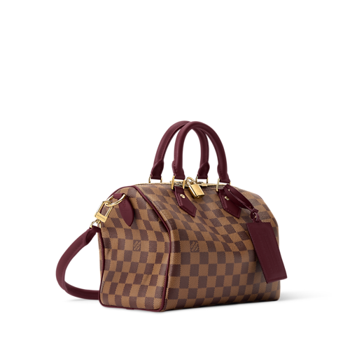 Speedy Soft 25 Damier Ebene in Women's Handbags All Handbags collections by Louis Vuitton (Product zoom)