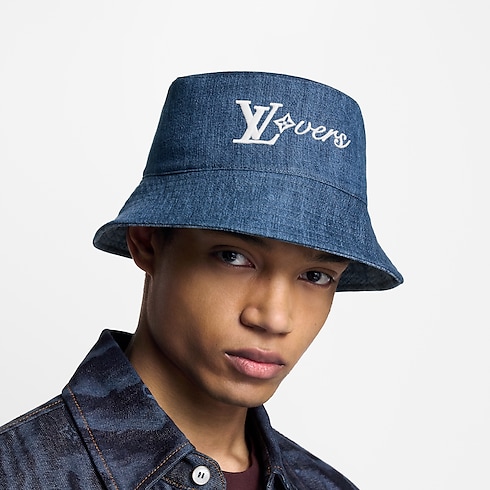 Splash Damier Bucket Hat S00 in Men's Accessories Hats, Beanies and Gloves collections by Louis Vuitton (Product zoom)
