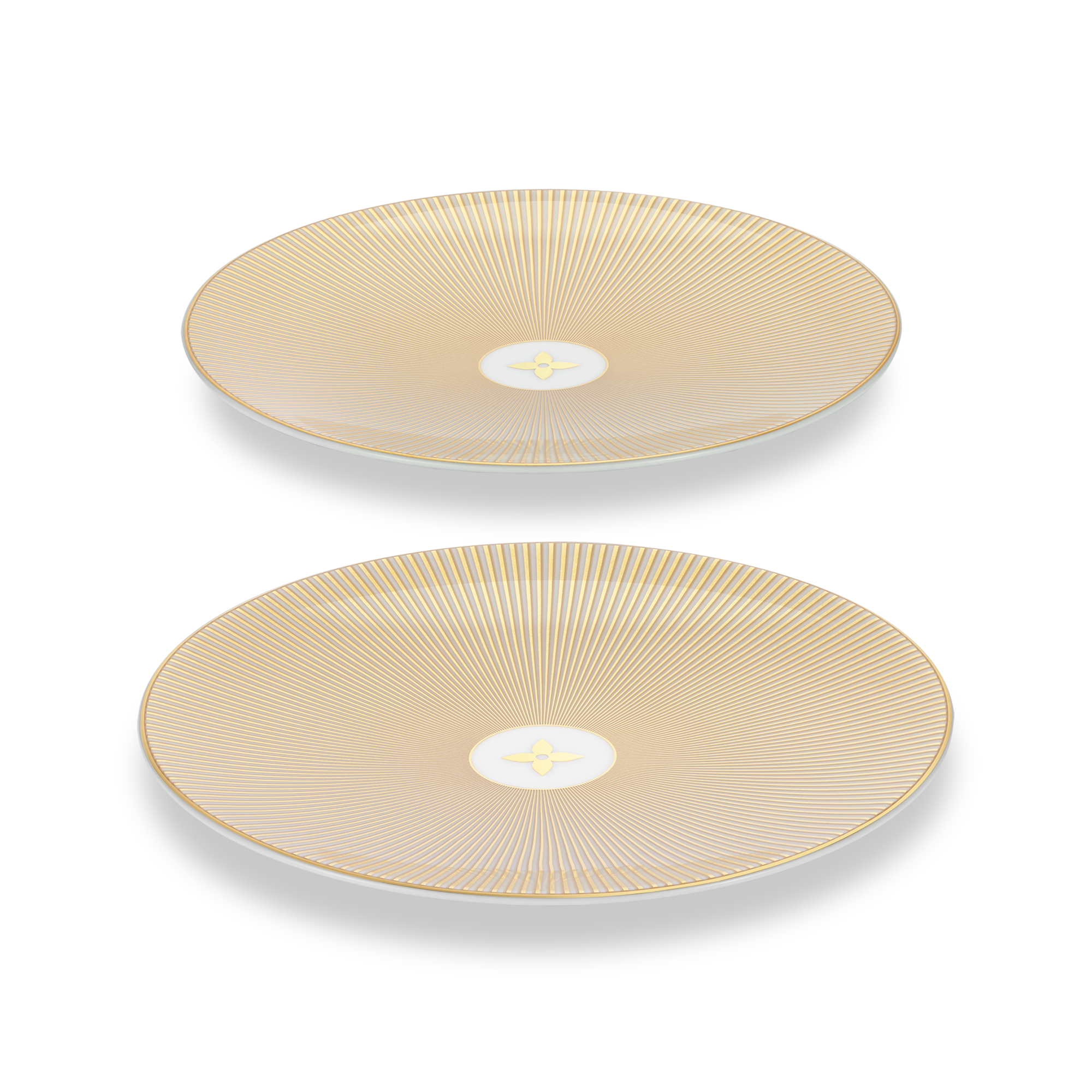 Splendor Set Of 2 Bread Plates   in Trunks, Travel and Home