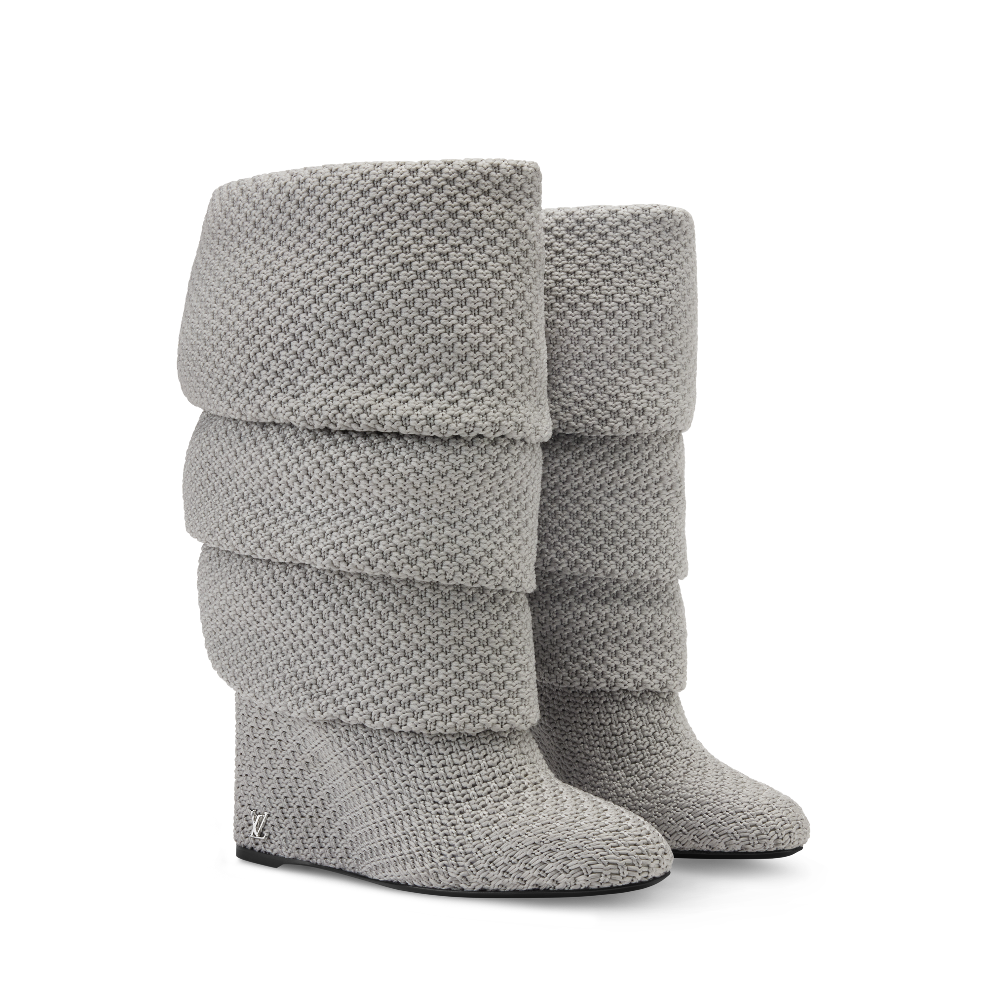 حذاء طويل Summer Mid Wedge  in النساء