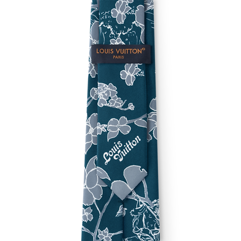 Surfin' Monogram Tie S00 in Men's Accessories Ties and Pocket Squares collections by Louis Vuitton (Product zoom)