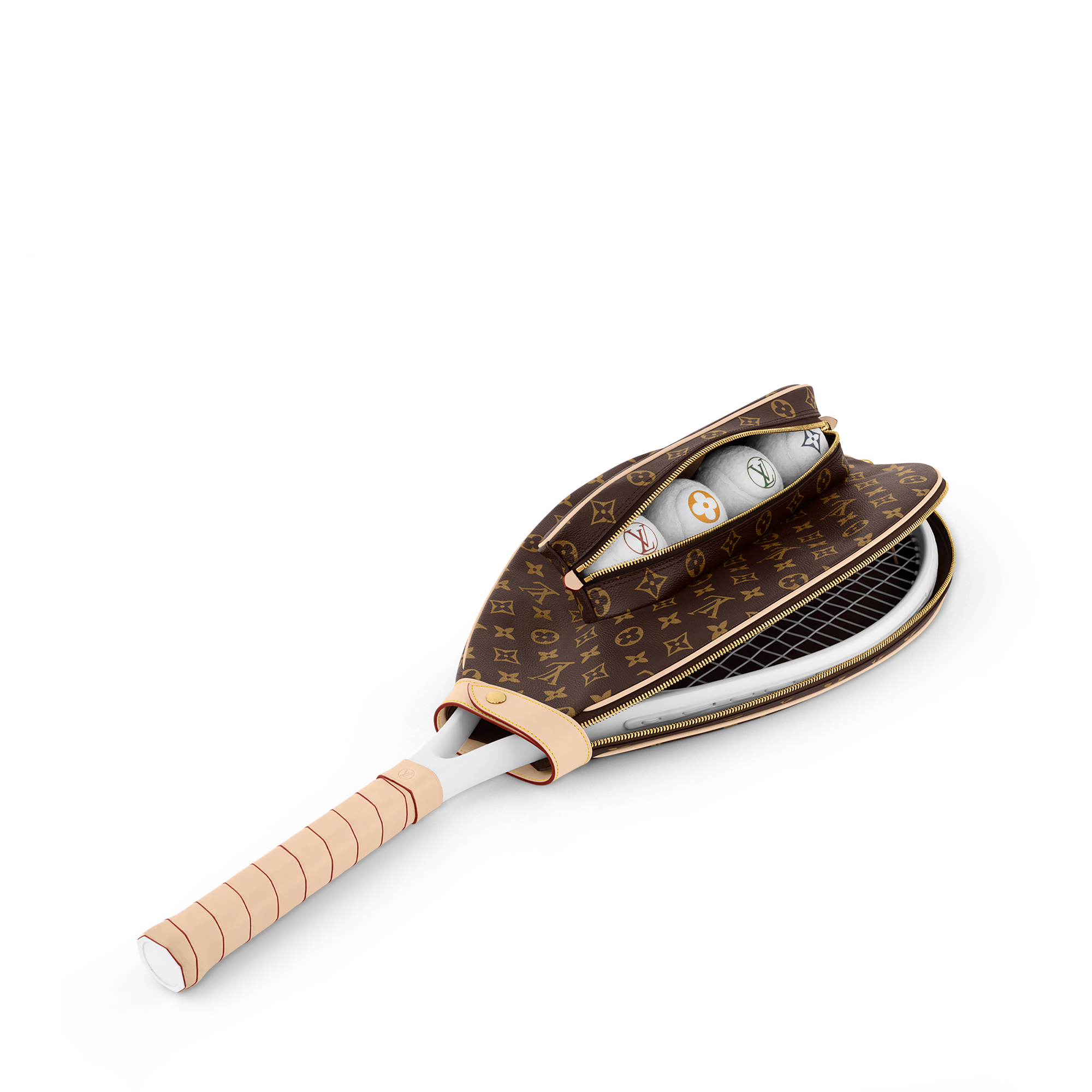 حافظة مضرب الراكيت Suzanne Etui Monogram in الصناديق، السفر والمنزل