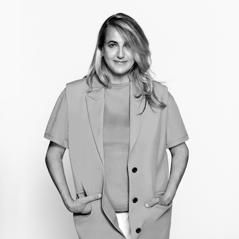 كرسي بتصميم أرجوحة من Patricia Urquiola in الصناديق، السفر والمنزل's المنزل وفن المائدة الأثاث collections by Louis Vuitton