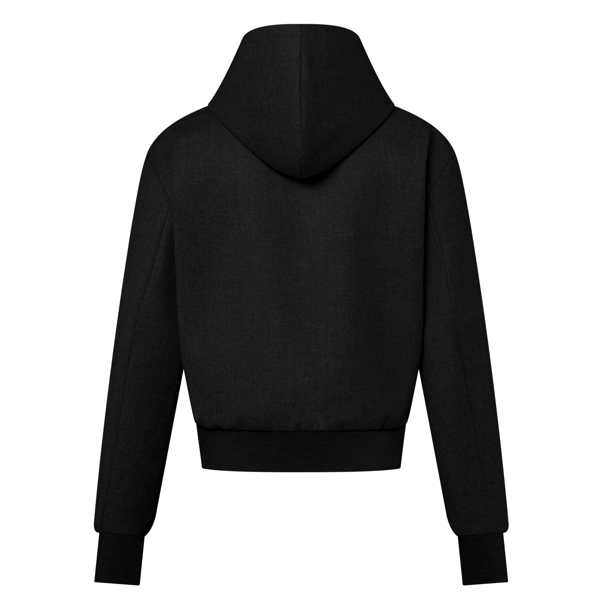 Tailored Technical Wool Hooded Blouson  in Men