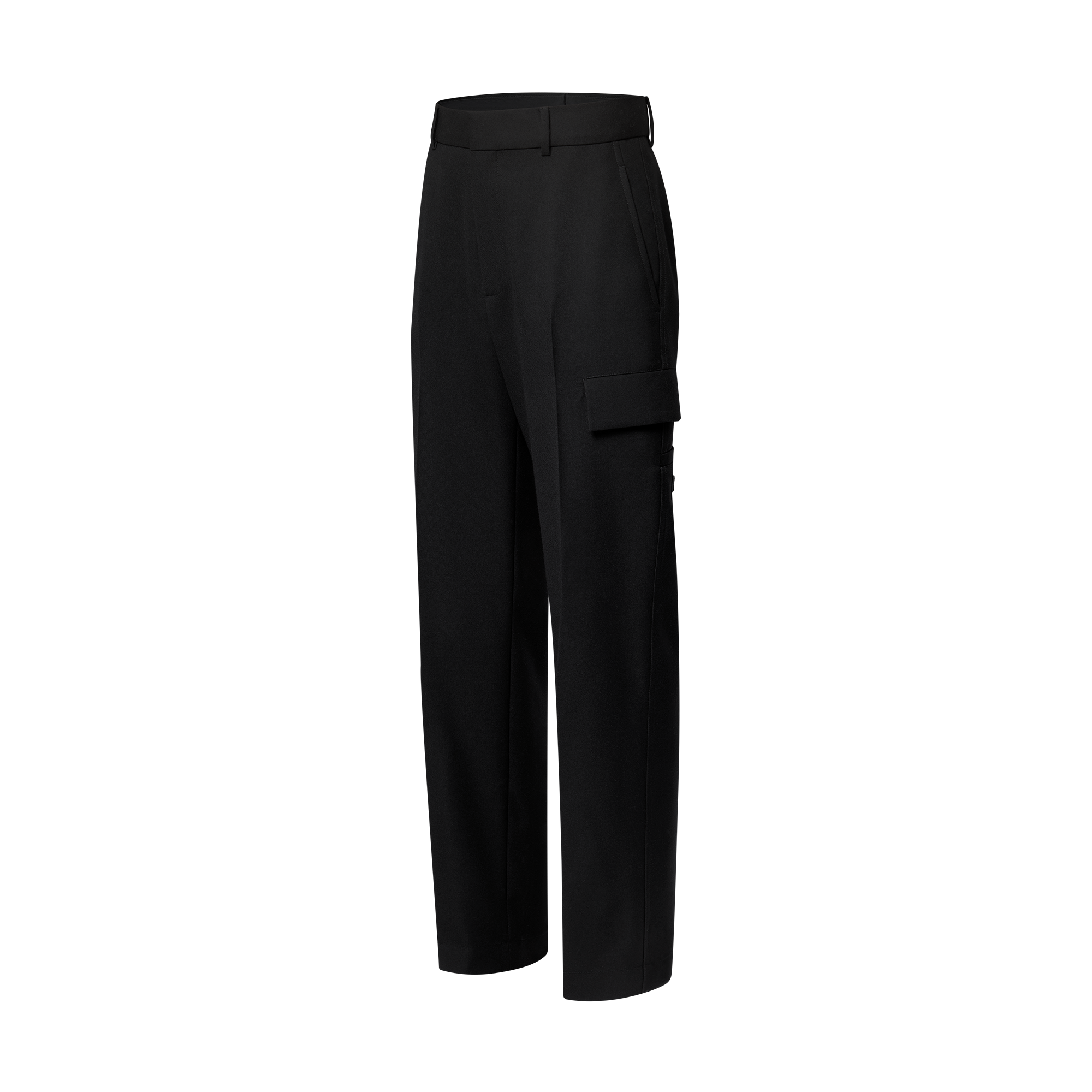 Tailored Wool Cargo Pants  in Men
