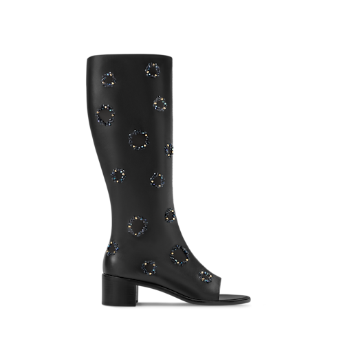 Talisman Open Toe High Boot in Women's Shoes Boots and Ankle Boots collections by Louis Vuitton (Product zoom)