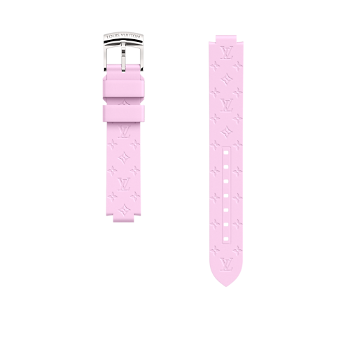 Tambour Monogram rubber strap in Watches's Connected Watches Connected Watches Straps & Accessories collections by Louis Vuitton (Product zoom)