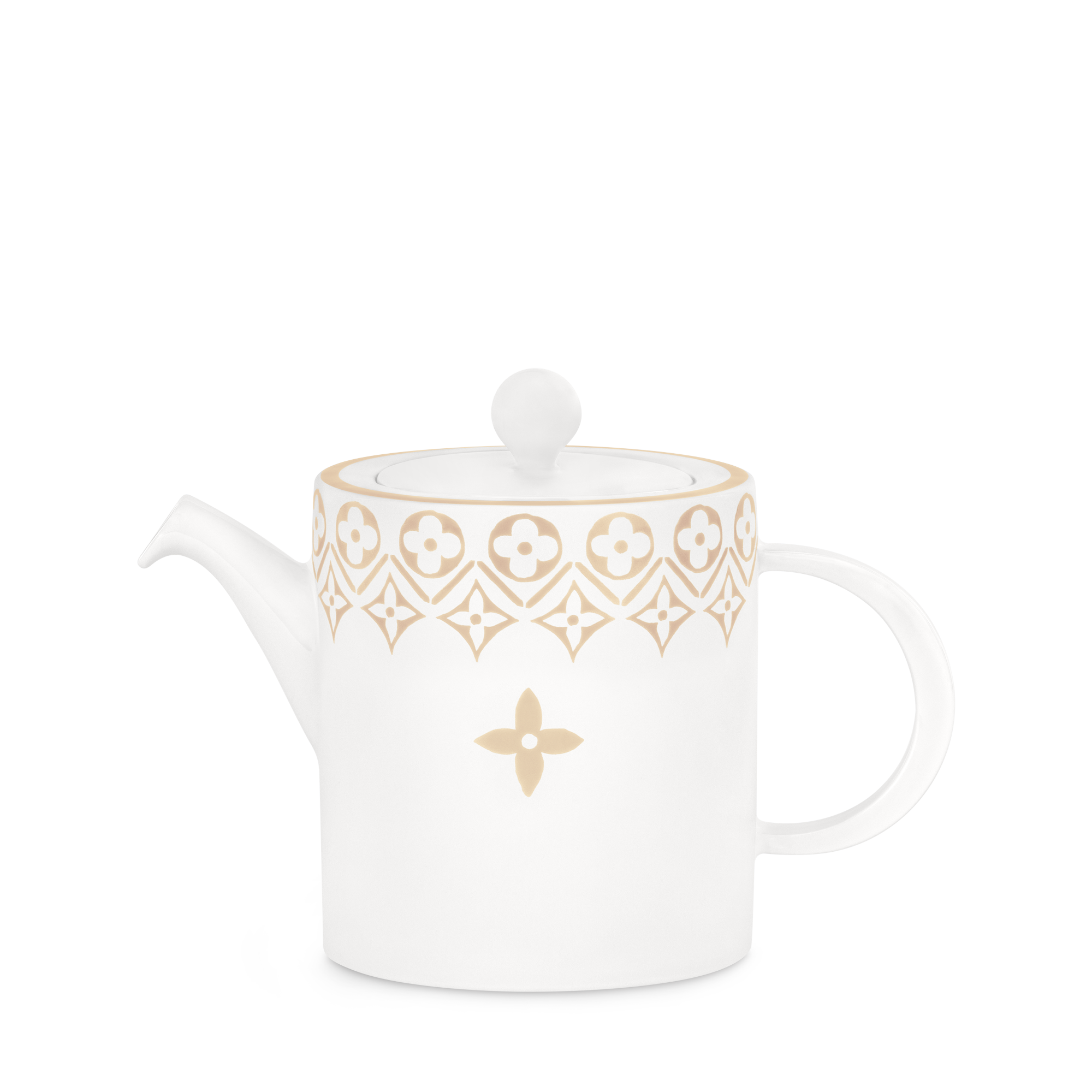 إبريق شاي Monogram Flower Tile  in الصناديق، السفر والمنزل