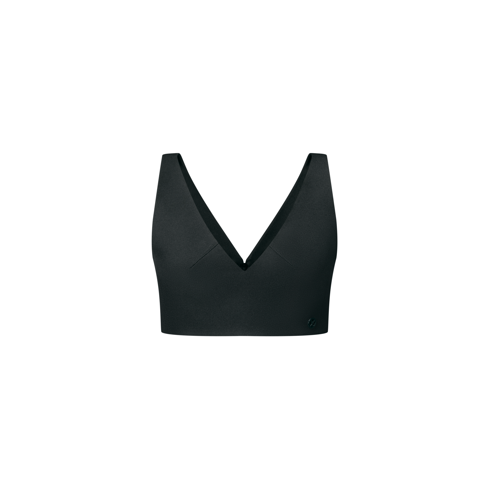 Technical Gabardine Crop Top  in Women