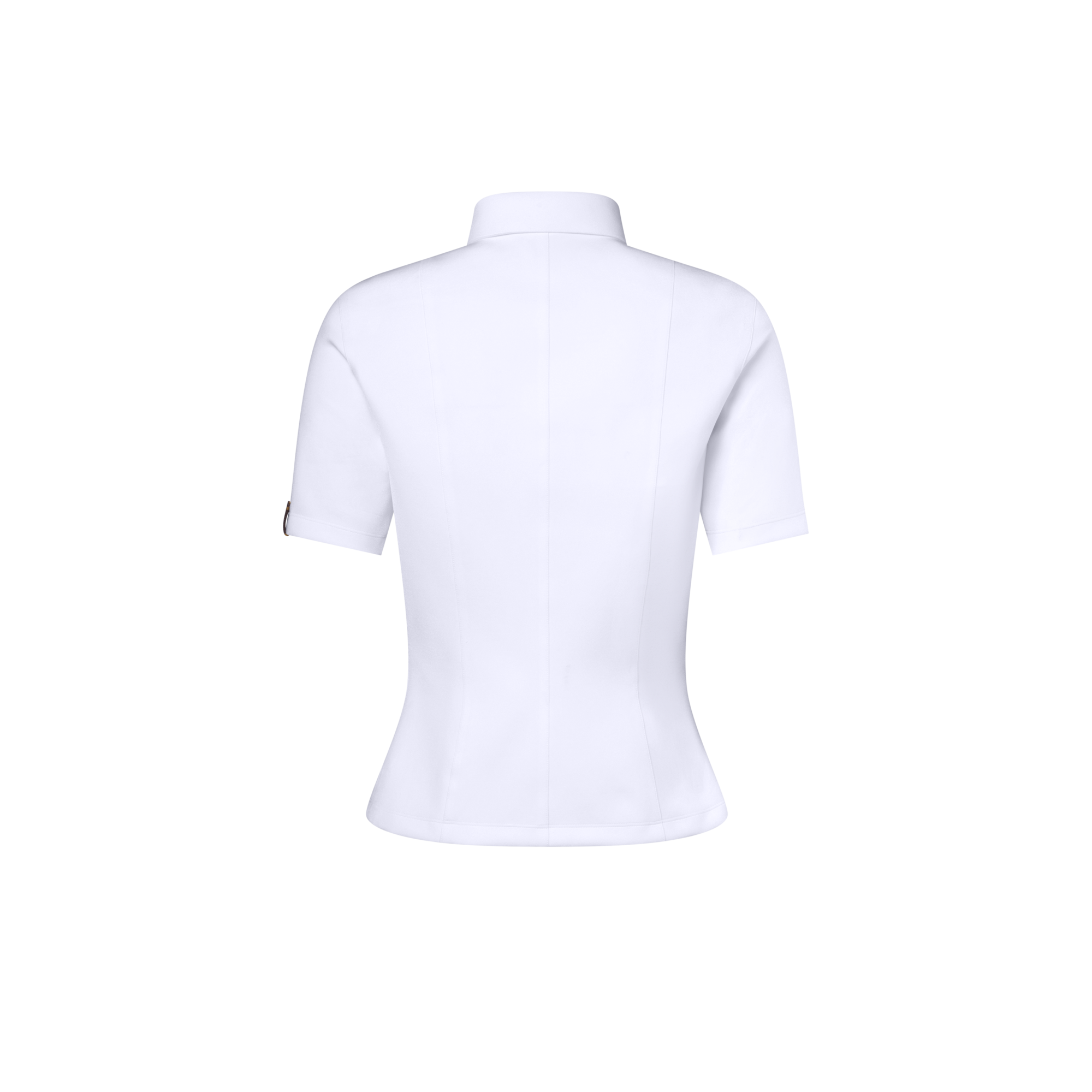 Technical Jersey Polo Top  in Women