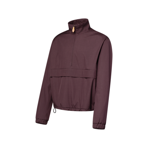 Technical Wool Silk Anorak in Men's Ready to Wear All Ready-To-Wear collections by Louis Vuitton (Product zoom)
