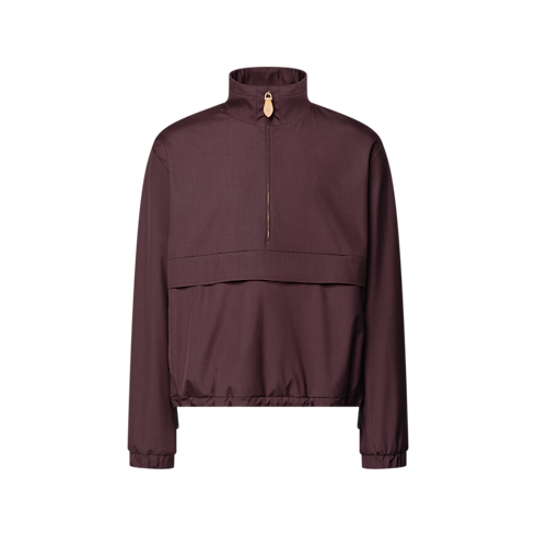 Technical Wool Silk Anorak in Men's Ready to Wear All Ready-To-Wear collections by Louis Vuitton (Product zoom)