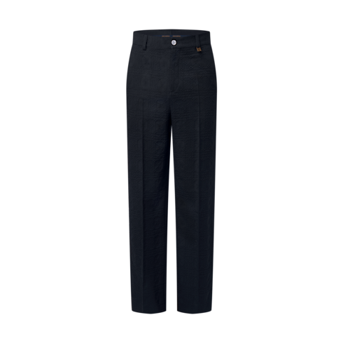 Textured Tailored Pants in Men's Ready to Wear Pants collections by Louis Vuitton (Product zoom)