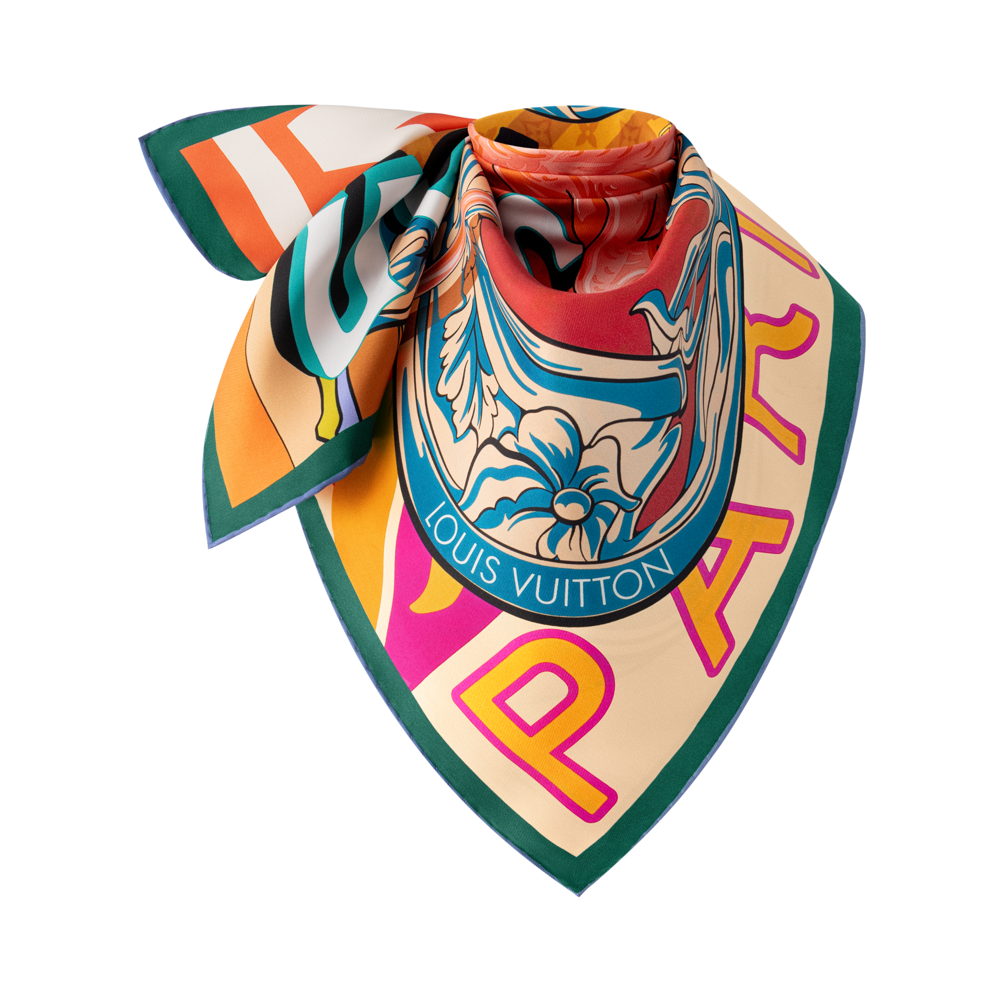 وشاح Through The Window المربع، مقاس 90 S00 in النساء