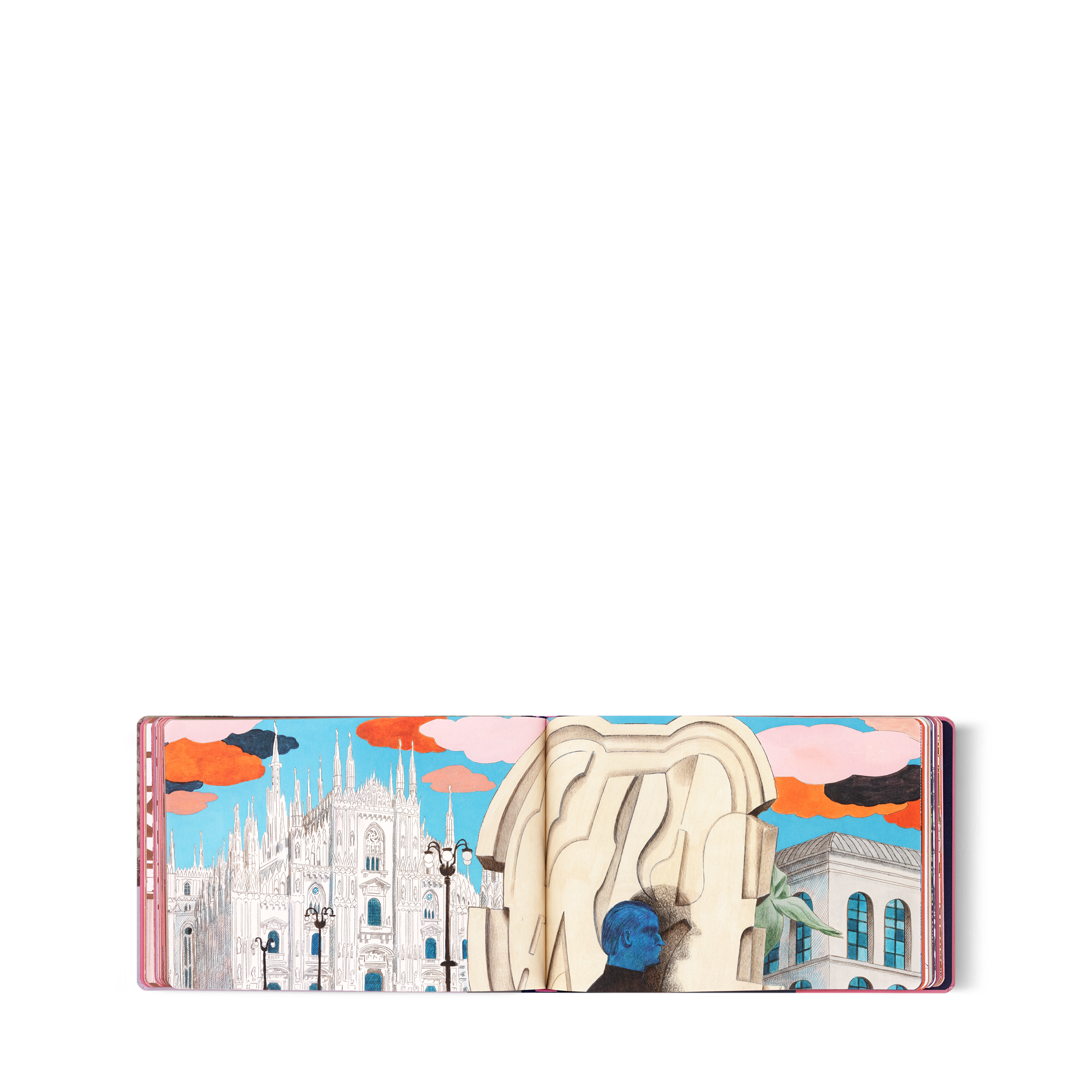 Travel Book Milan  in Trunks, Travel and Home