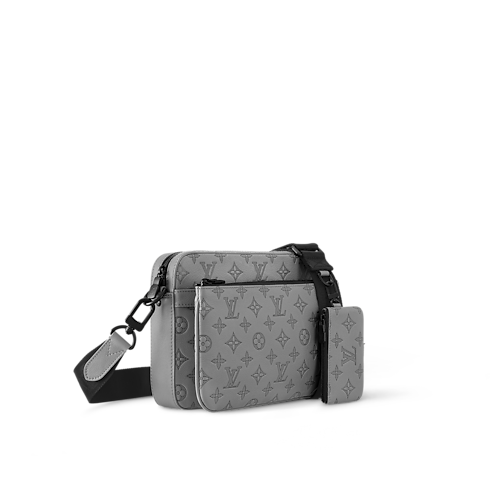 Trio Messenger Monogram Shadow Leather in Men's Bags All Collections collections by Louis Vuitton (Product zoom)