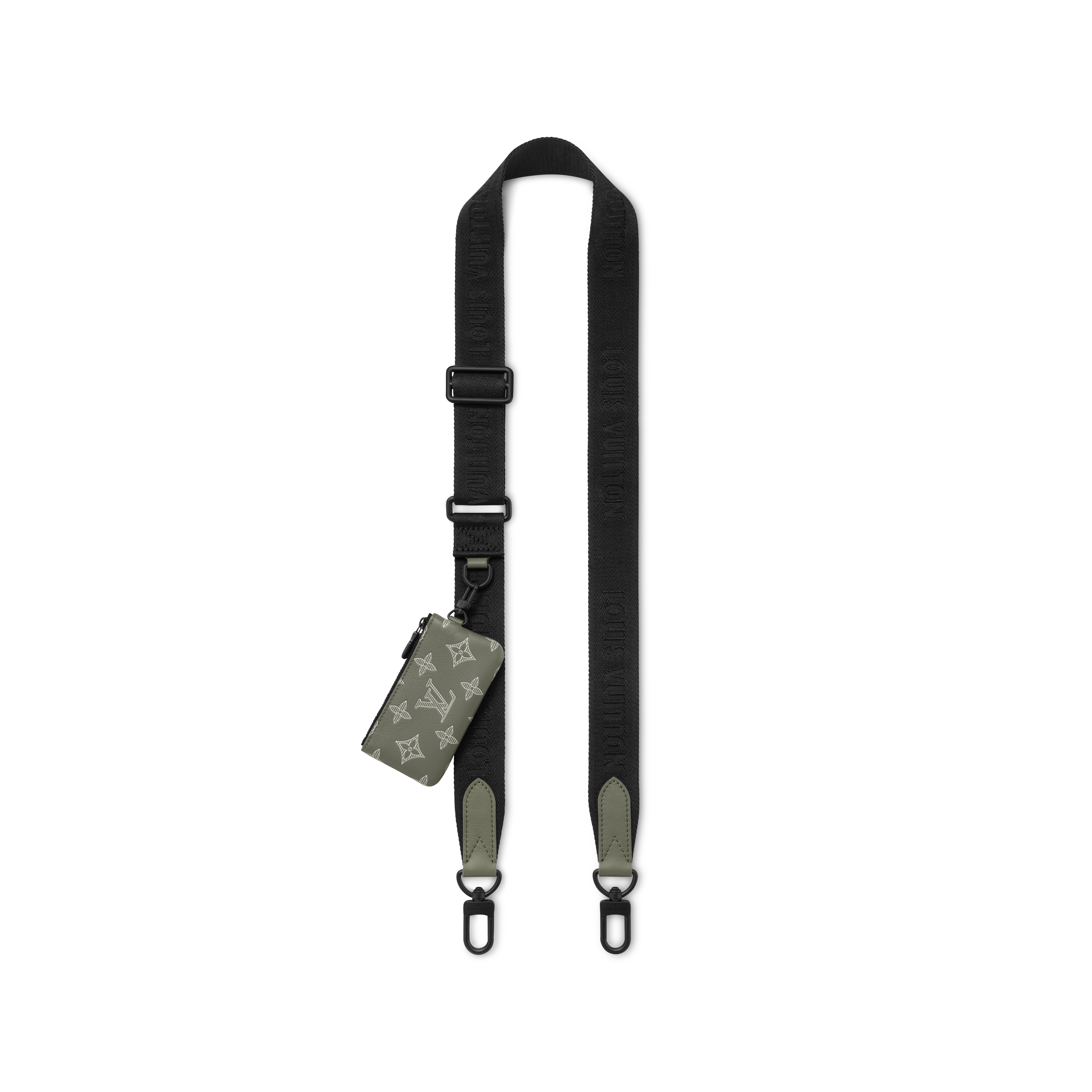 Trio Messenger Monogram Shadow Leather in Men