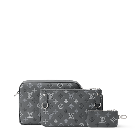 حقيبة Trio Messenger Monogram Shadow in الرجال's الحقائب جميع الحقائب collections by Louis Vuitton (تكبير صورة المنتج)