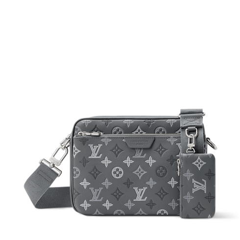 حقيبة Trio Messenger Monogram Shadow in الرجال's الحقائب جميع الحقائب collections by Louis Vuitton (تكبير صورة المنتج)