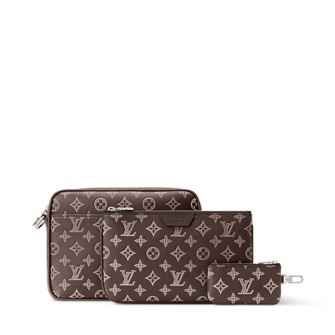 حقيبة Trio Messenger Monogram Shadow in الرجال's الحقائب جميع الحقائب collections by Louis Vuitton (تكبير صورة المنتج)