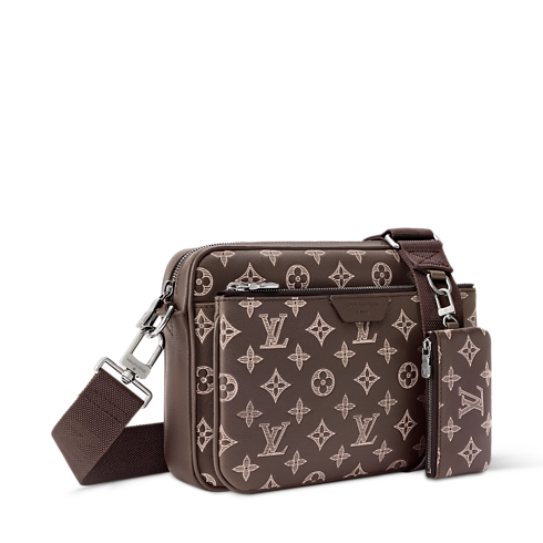 حقيبة Trio Messenger Monogram Shadow in الرجال's الحقائب جميع الحقائب collections by Louis Vuitton (تكبير صورة المنتج)