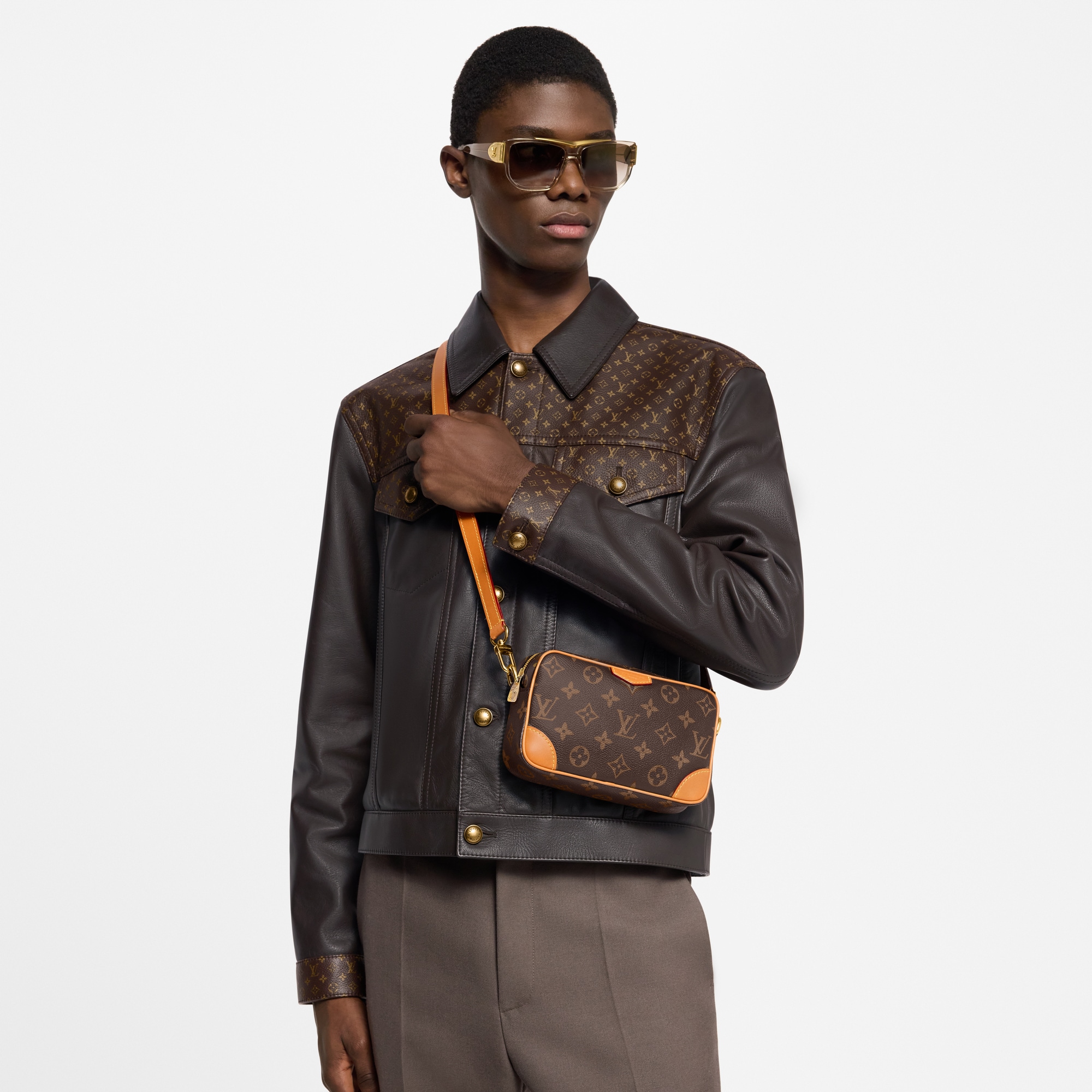 Trocadéro Wearable Wallet Monogram Archive  in Men