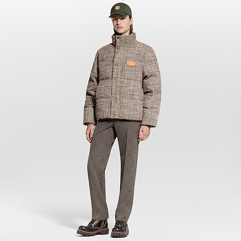 Tweed Down Blouson in Men's Ready to Wear Outerwear and Coats collections by Louis Vuitton (Product zoom)