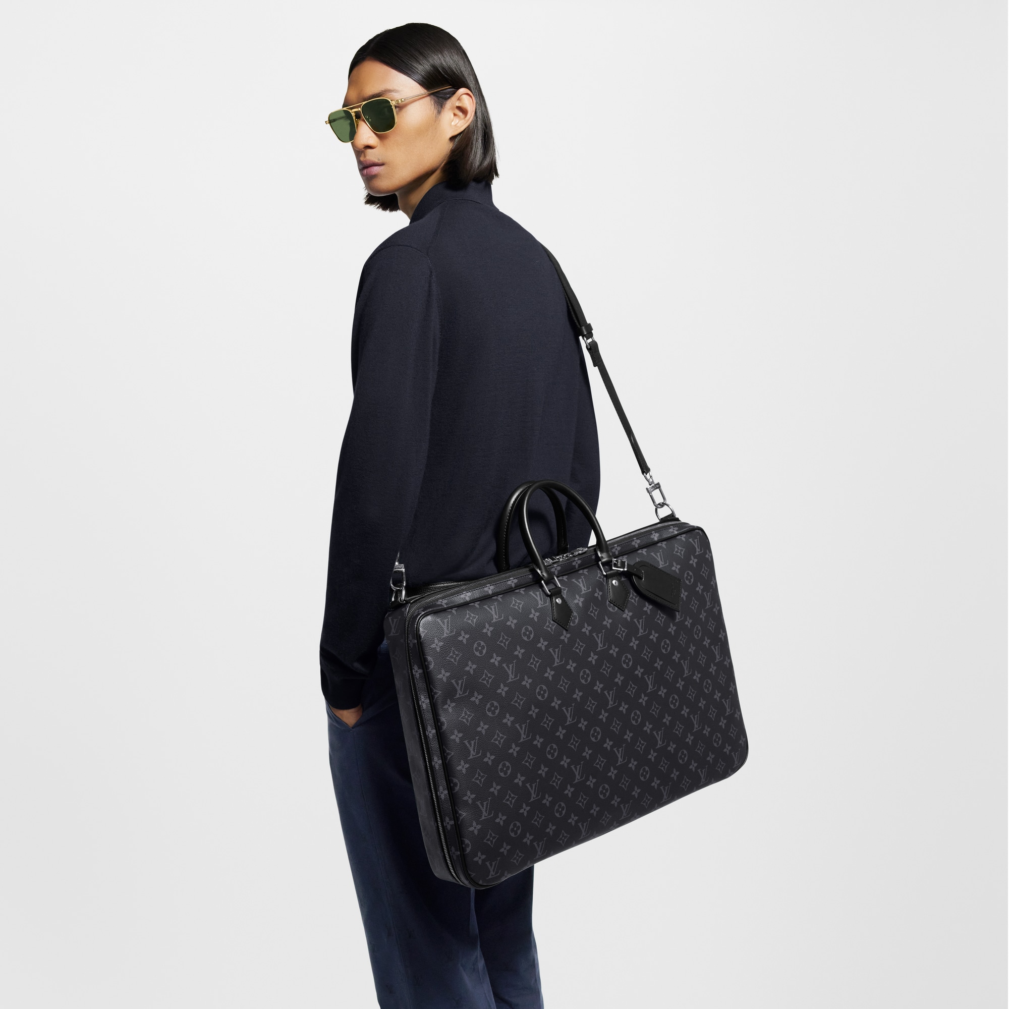 Two-Hanger Garment Cover Monogram Eclipse in Men