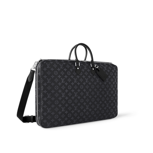 Two-Hanger Garment Cover Monogram Eclipse in Men's Travel All Luggage and Accessories collections by Louis Vuitton (Product zoom)