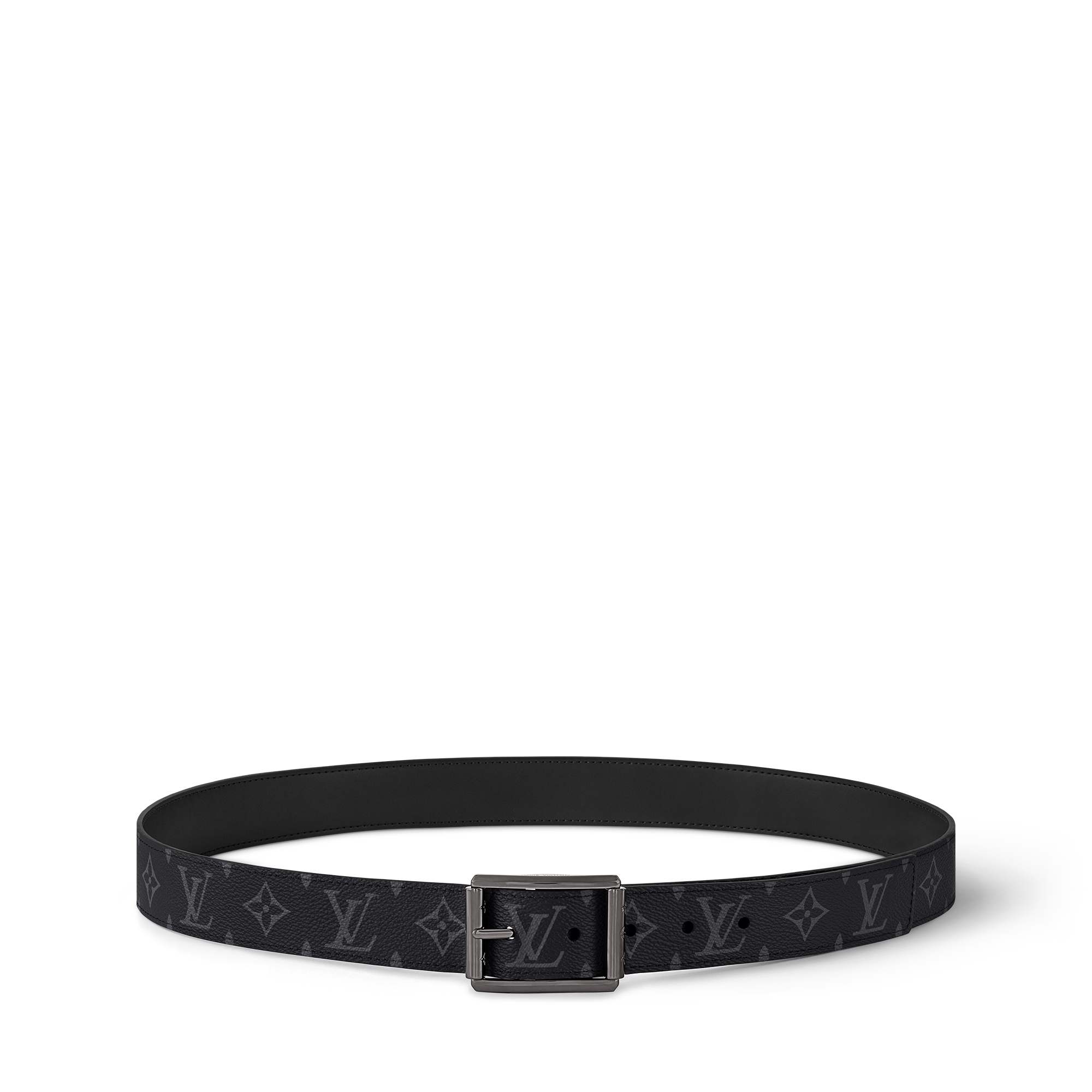 Uptown 35MM Reversible Belt Monogram Eclipse in Men